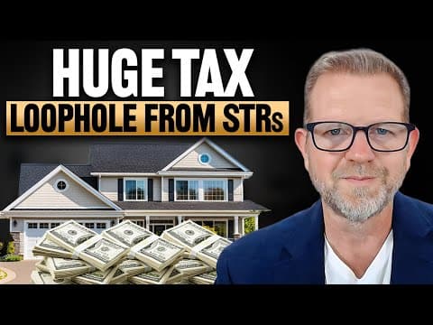 Thumbnail for The Short-Term Rental ‘Loophole’ & Bonus Depreciation—What Actually Works by Toby Mathis Esq | Tax Planning & Asset Protection 