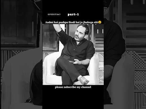 Thumbnail for "Aadmi koi pushpa thodi hai jo jhukega nhi 😵" #shorts #shayari #viral #love by gpedits67
