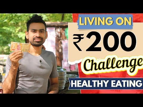 Thumbnail for Eating Healthy on Indian Streets Under Rs 200 by Fit Tuber