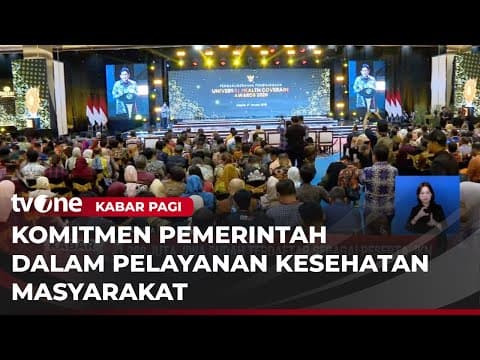 Thumbnail for Pemerintah Beri Penghargaan Capaian UHC kepada 31 Provinsi dan 397 Kabupaten/Kota | Kabar Pagi by tvOneNews 