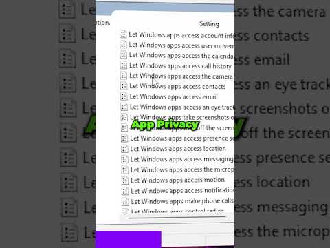 Thumbnail for Disable Background Apps on Windows 11 #pctips #windows11 by Vortex