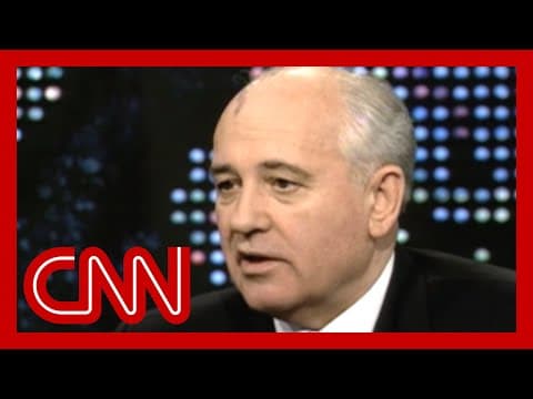 Thumbnail for Hear what Mikhail Gorbachev said about USSR communism in 1993 by CNN