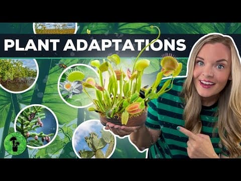 Thumbnail for Plant Adaptations | How Plants Survive Different Environments by MAD GARDEN Science