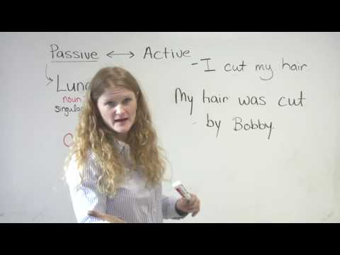Thumbnail for English Grammar - Easy Introduction to Passive by English with Ronnie · EnglishLessons4U with engVid