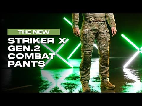Thumbnail for The new Striker X Gen.2 Combat Pants | Born from the field, tailored to every mission by UF PRO