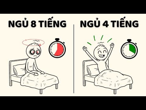 Thumbnail for Làm sao để NGỦ ÍT hơn mà thức dậy vẫn TỈNH TÁO? by Đồn Như Lời