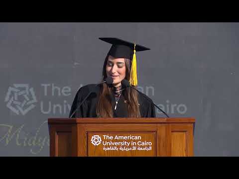 Thumbnail for 2026 Midyear Undergraduate Commencement Speaker: Amina Khalil '09 by The American University in Cairo