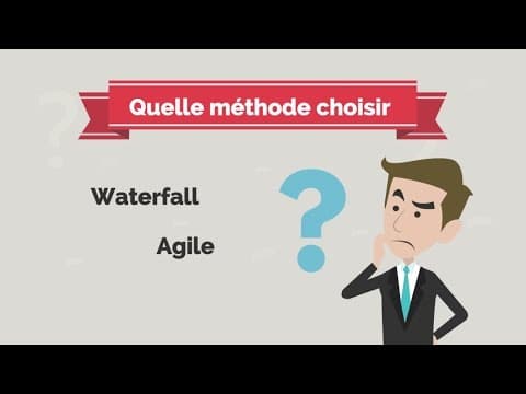 Thumbnail for La gestion de projet Waterfall ou Agile by Actualisation TV