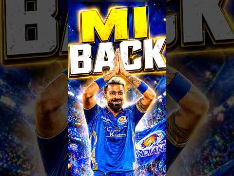 Thumbnail for MI Is Back Babyyyyyy 😍💙 #shorts #ytshorts by Pitch Perks