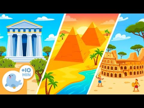 Thumbnail for Antigua Grecia, Egipto y Roma 🏺🌍 HISTORIA para niños by Smile and Learn - Español