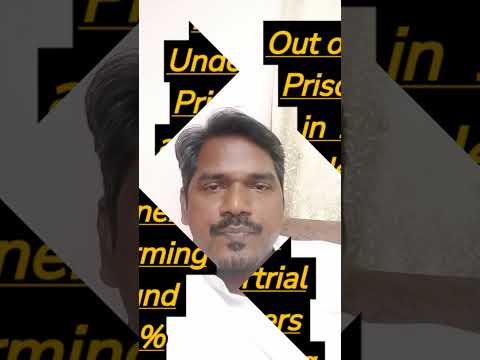 Thumbnail for Under trial Prisoners in Jail | #legalawareness  #dlsa #nalsa #prison #court #bail #legalservices by Shine in Law with Dr. Mithun