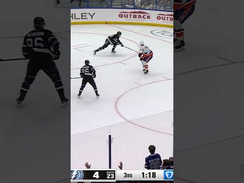 Thumbnail for Kucherov Passes on the Empty Net! 🤯 by NHL