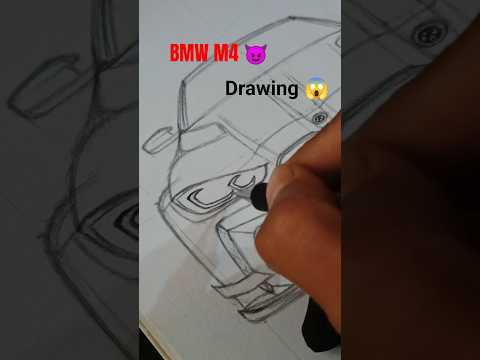 Thumbnail for BMW M4 💀 Drawing 🏁 Wait for the Final Reveal 🤯 #shorts #ytshorts by Anshu Official Art