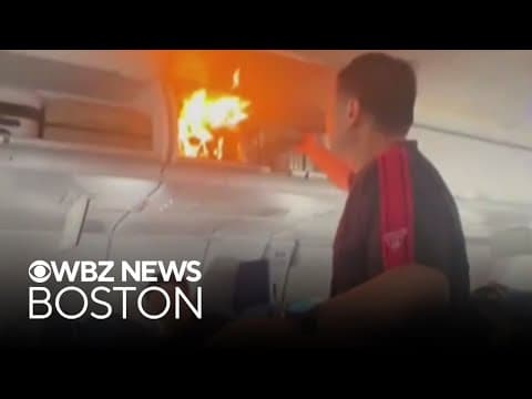 Thumbnail for What can be done to prevent lithium-ion battery fires on airplanes? by CBS Boston