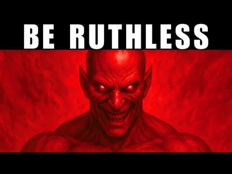 Thumbnail for Stop Playing Fair, Be Ruthless - Machiavelli's Darkest Power Lessons by Dark Psychology Coded