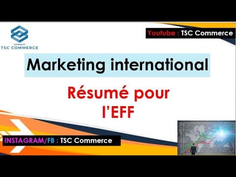 Thumbnail for Marketing international : Résumé pour l'EFF by TSC Commerce
