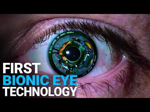 Thumbnail for The Worlds First Bionic Eye Will Cure Blindness, New Technologies CHANGE the WORLD, Cool Technology by Future Now