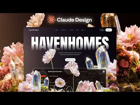 Thumbnail for The New Claude Design Destroys Every Site Designer by Viktor Oddy