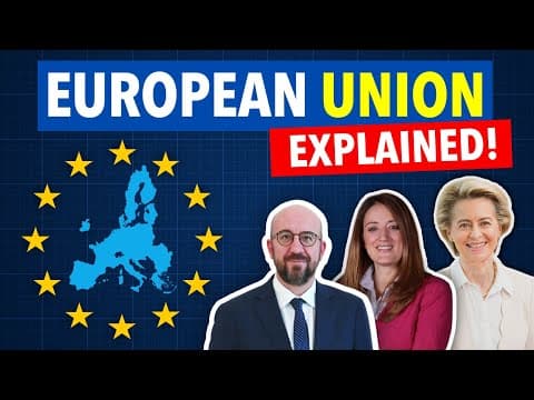 Thumbnail for What is the European Union? by EU Made Simple