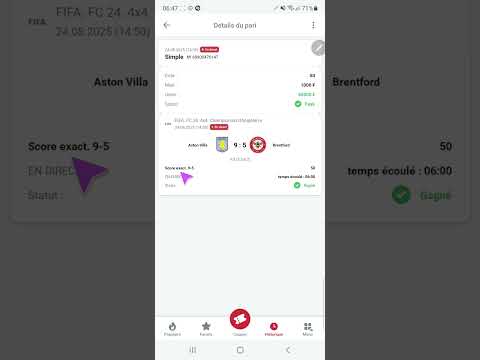Thumbnail for MATCHS TRUQUÉS FIFA || SCORES EXACTS FIFA FC24 - PRÉPAREZ LES COMPTES !!! Présentation de la chaîne  by Scores Exacts FIFA FC