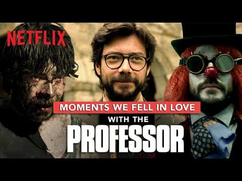 Thumbnail for Money Heist Professor: Moments We Fell In Love With Him | La Casa De Papel | Netflix India by Netflix India