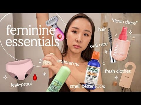 Thumbnail for My PERIOD + feminine HYGIENE routine 👀 *secrets nobody tells you* by Beauty Within