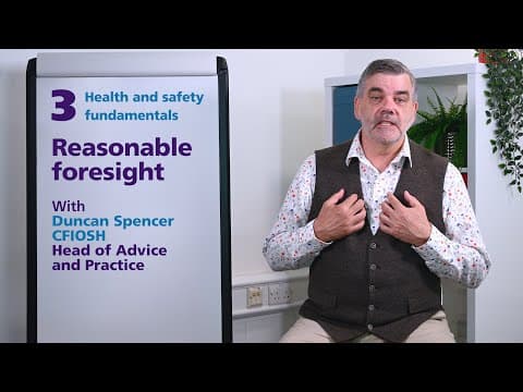 Thumbnail for Episode 3: Reasonable foresight by IOSH