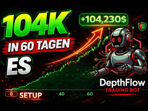 Thumbnail for Profitables ES Setup bauen Asia Range Retest Setup DepthFlow Trading Bot | 104K in 60 Tagen S&P500 by Volumen Trading FFM