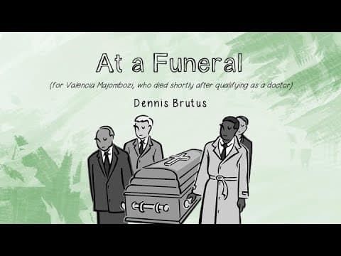 Thumbnail for Grade 12 Poetry: 'At a Funeral' by Dennis Brutus by English is Love