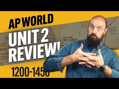 Thumbnail for AP World UNIT 2 REVIEW (Everything you NEED to KNOW!) by Heimler's History