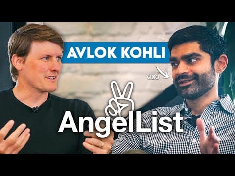 Thumbnail for Leveraging Crisis: The Rapid AngelList Transformation w/ CEO Avlok Kohli by Rex Salisbury