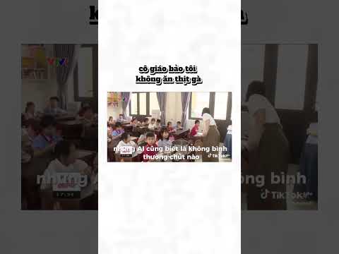 Thumbnail for cô giáo bảo tôi không ăn thịt gà 🎧 #meme #memes by PmANmeme