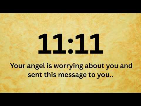 Thumbnail for 🕊️11:11 Your angel is worrying about you and sent this message to you.. by 11:11 The lord miracles