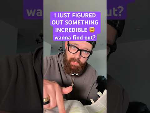 Thumbnail for I JUST FIGURED OUT SOMETHING INCREDIBLE 🤯 wanna find out? by R3alism