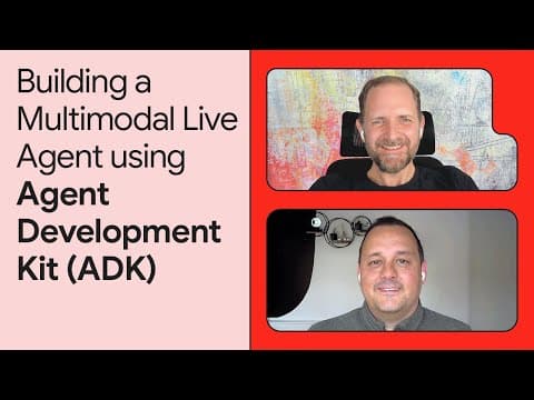 Thumbnail for Build a Multimodal Live Streaming Agent with ADK by Google for Developers