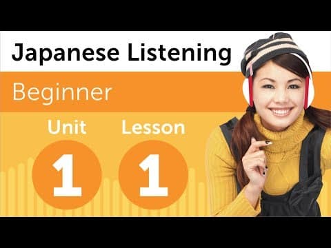 Thumbnail for Japanese Listening Comprehension - At the Jewelry Store in Japan by Learn Japanese with JapanesePod101.com