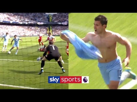 Thumbnail for "AGUEROOOOOO" 🤯 | Sergio's last-gasp ROCKET wins City the PL title! | Man City 3-2 QPR 2012 by Sky Sports Premier League