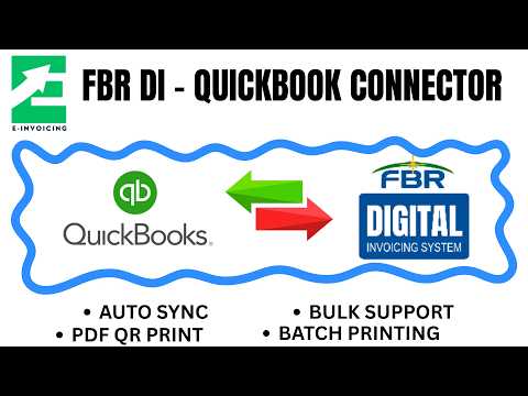 Thumbnail for QuickBooks Fbr Integration - Quickbooks FBR DI CONNECTOR  - #quickbooks #fbr #quickbooksenterprise by Tier3