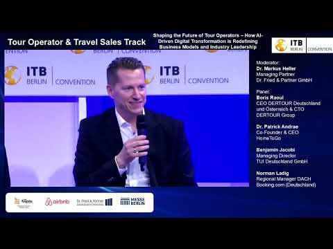 Thumbnail for Future of Tour Operators – How AI-Driven Transformation is Redefining Business + Industry Leadership by ITBBerlin