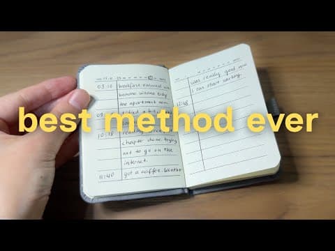 Thumbnail for The BEST Productivity Method Ever for ADHD | Interstitial Journaling by Novie by the Sea