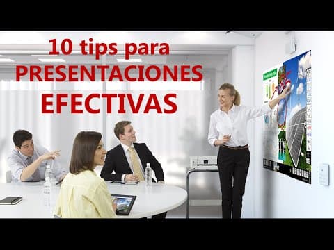 Thumbnail for 10 Tips Presentaciones Efectivas by Capacitación Efectiva