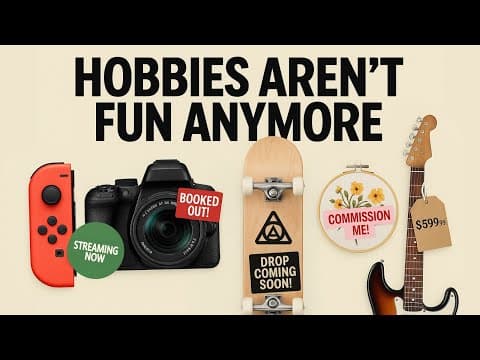 Thumbnail for The grindification of hobbies by Alastair