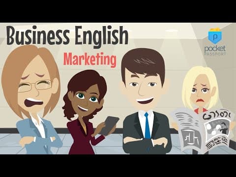 Thumbnail for Business English Conversation | Marketing Meeting ESL by Learn English by Pocket Passport