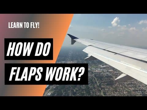Thumbnail for How do Flaps Work? | How to Use Flaps During Landing | Flaps Up Landing by FlightInsight