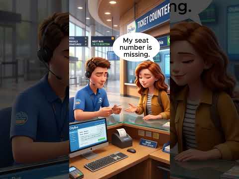 Thumbnail for 🚌 Ticket Problem? No Seat Number? Don’t Panic! by English with SMG