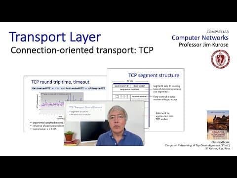 Thumbnail for 3.5-1 TCP Reliability, Flow Control, and Connection Management by JimKurose
