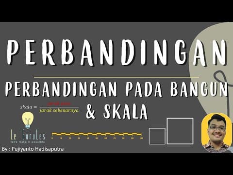 Thumbnail for Perbandingan (2) - Aplikasi Perbandingan Pada Bangun Datar dan Ruang, Skala - Matematika SMP by Le GuruLes