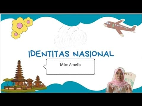Thumbnail for Identitas Nasional. Kewarganegaraan by mike amelia