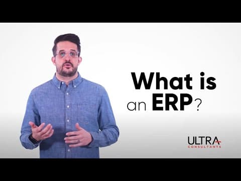 Thumbnail for What is ERP and How Does It Work? by Ultra Consultants