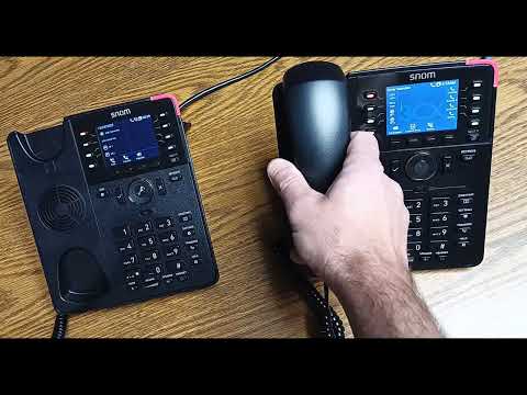 Thumbnail for How to transfer a call on a Snom D series Phone by Superior Eagle